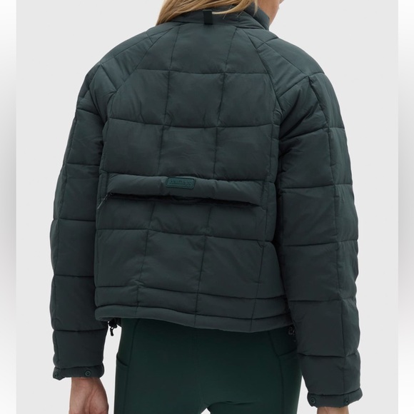 NEW Halfdays Nellie Packable Jacket in Alpine Green - Picture 2 of 8